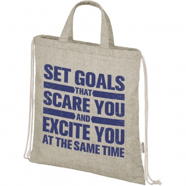 Logotrade advertising product image of: Pheebs 150 g/m² Aware™ drawstring bag