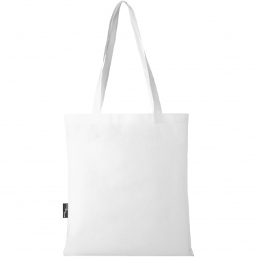 Logotrade promotional product picture of: Zeus GRS recycled non-woven convention tote bag 6L