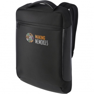 Logotrade corporate gift image of: Expedition Pro 15.6" GRS recycled compact laptop backpack 12L