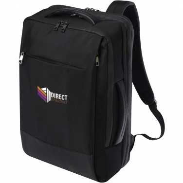 Logotrade promotional gift image of: Expedition Pro 17" GRS recycled expandable laptop backpack 35L