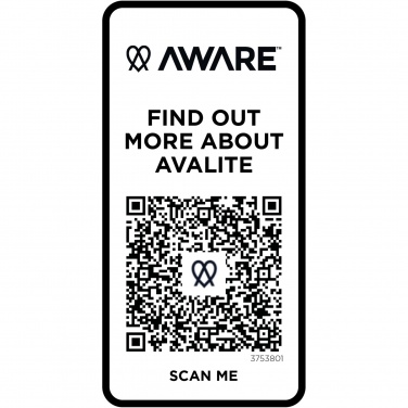 Logo trade advertising products image of: Avalite short sleeve unisex Aware™ recycled t-shirt