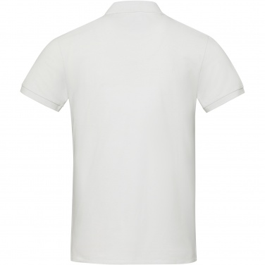 Logo trade promotional merchandise image of: Emerald short sleeve unisex Aware™ recycled polo