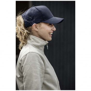 Logo trade business gifts image of: Onyx 5 panel Aware™ recycled cap