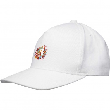 Logo trade promotional merchandise picture of: Onyx 5 panel Aware™ recycled cap