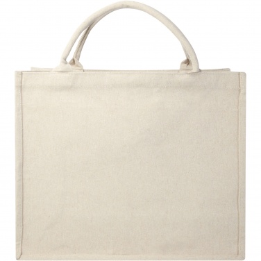 Logo trade corporate gifts picture of: Page 500 g/m² Aware™ recycled book tote bag