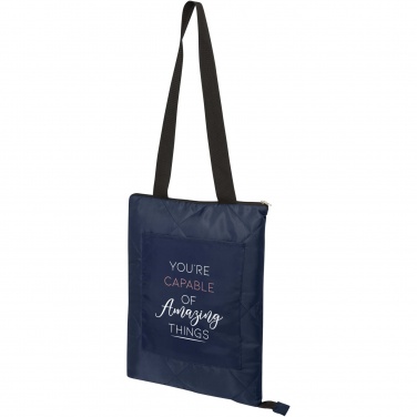 Logo trade promotional gifts picture of: Clary GRS recycled polyester picnic blanket