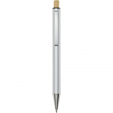 Logotrade promotional item picture of: Cyrus recycled aluminium ballpoint pen (blue ink)