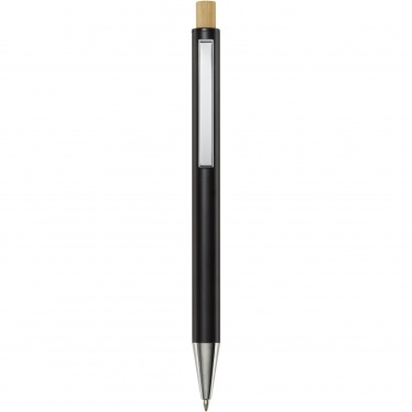 Logo trade promotional gift photo of: Cyrus recycled aluminium ballpoint pen (blue ink)