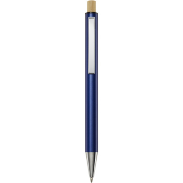 Logotrade promotional products photo of: Cyrus recycled aluminium ballpoint pen (black ink)