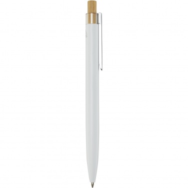 Logo trade promotional item photo of: Nooshin recycled aluminium ballpoint pen  (blue ink)