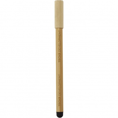 Logo trade promotional gift photo of: Mezuri bamboo inkless pen 