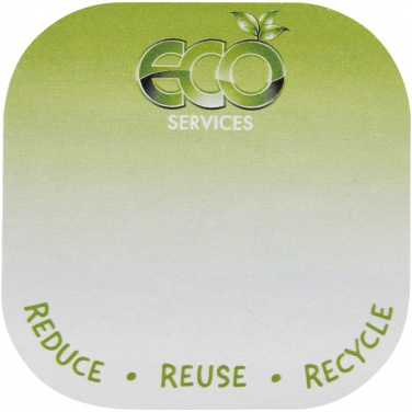 Logo trade business gifts image of: Sticky-Mate® square-shaped recycled sticky notes with rounded corners