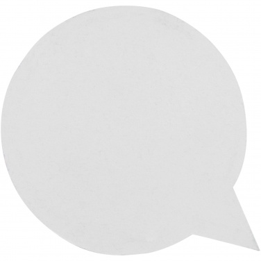Logotrade promotional products photo of: Sticky-Mate® speech bubble-shaped recycled sticky notes
