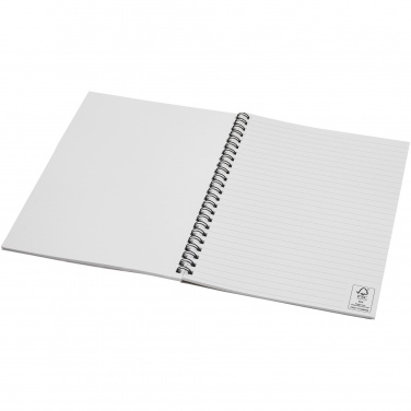 Logo trade advertising products image of: Desk-Mate® A5 colour spiral notebook