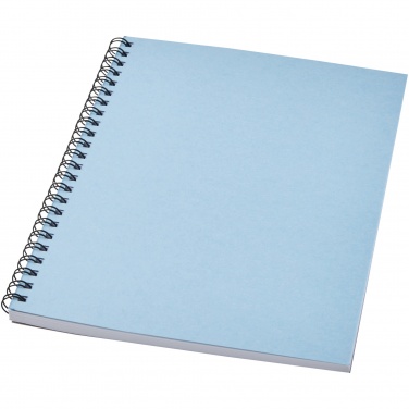 Logo trade promotional items image of: Desk-Mate® A5 colour spiral notebook