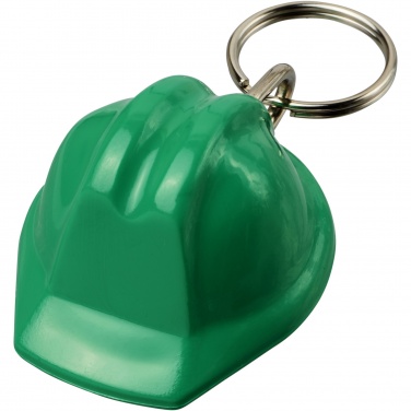 Logotrade promotional products photo of: Kolt hard hat-shaped recycled keychain