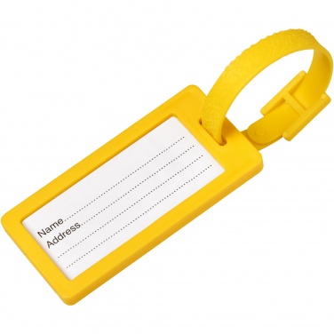 Logo trade promotional products picture of: River recycled window luggage tag