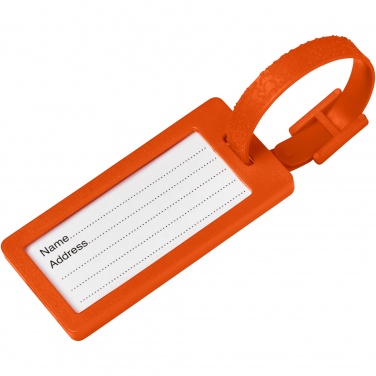 Logotrade promotional merchandise image of: River recycled window luggage tag