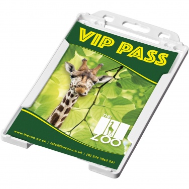 Logotrade promotional product image of: Pierre recycled plastic card holder 
