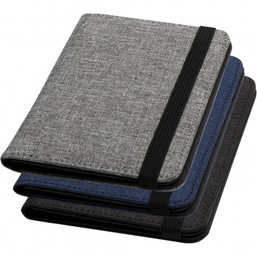 Logo trade corporate gifts image of: Ross GRS RPET RFID passport holder