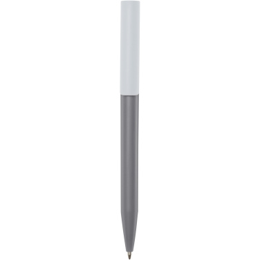Logo trade business gifts image of: Unix recycled plastic ballpoint pen