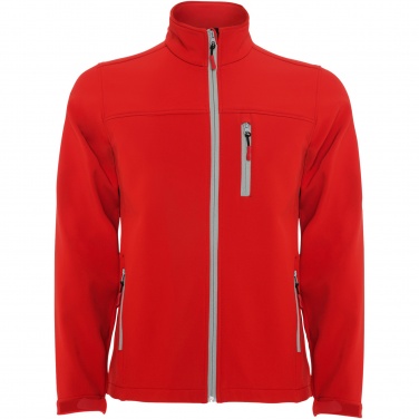 Logo trade corporate gifts image of: Antartida kids softshell jacket