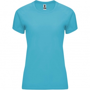 Logo trade promotional merchandise image of: Bahrain short sleeve women's sports t-shirt