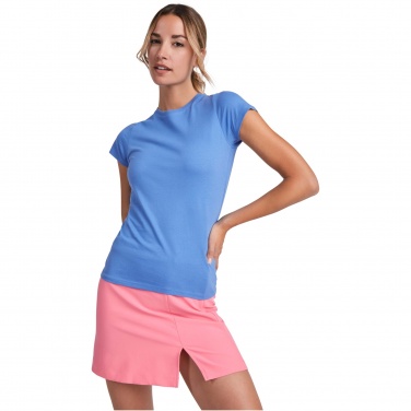 Logo trade business gifts image of: Capri short sleeve women's t-shirt