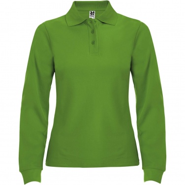 Logo trade advertising products image of: Estrella long sleeve women's polo