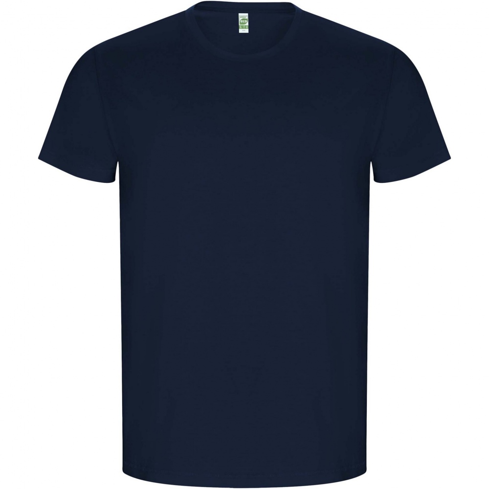 Logo trade promotional giveaway photo of: Golden short sleeve men's t-shirt