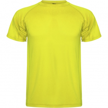 Logo trade promotional giveaway photo of: Montecarlo short sleeve kids sports t-shirt
