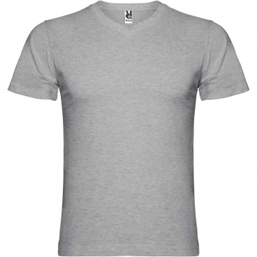 Logo trade advertising products image of: Samoyedo short sleeve men's v-neck t-shirt