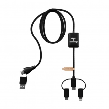 Logotrade promotional product image of: SCX.design C48 CarPlay 5-in-1 charging cable 