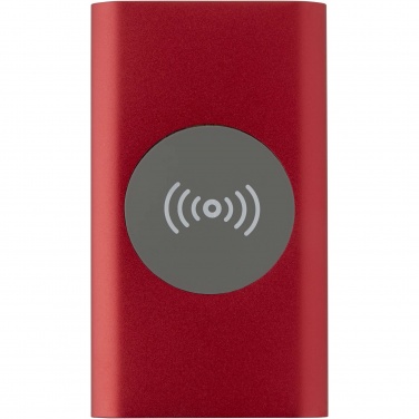 Logotrade promotional product picture of: Juice 4000 mAh Type-C recycled aluminium wireless power bank 