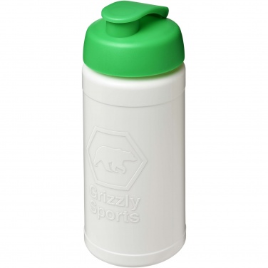 Logo trade promotional gifts image of: Baseline Rise 500 ml sport bottle with flip lid
