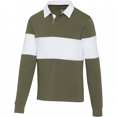 Logotrade promotional merchandise photo of: Clyde unisex organic rugby polo sweatshirt