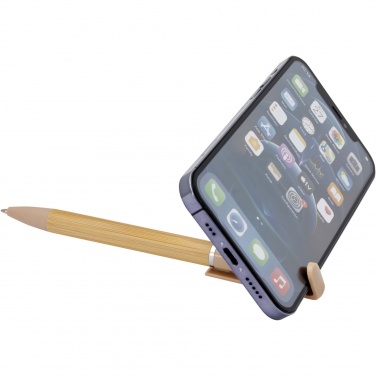 Logo trade advertising products picture of: Delfina phone holder pen