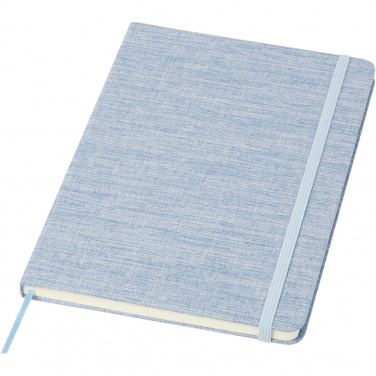 Logo trade promotional giveaways picture of: Ramona A5 cotton notebook