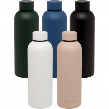 Logotrade business gift image of: Spring 500 ml RCS certified recycled stainless steel copper vacuum insulated bottle