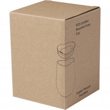 Logo trade promotional giveaways image of: Corzo 350 ml RCS certified recycled stainless steel copper vacuum insulated cup
