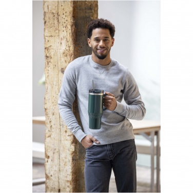Logo trade promotional gift photo of: Melbourne 1200 ml RCS certified insulated tumbler with straw