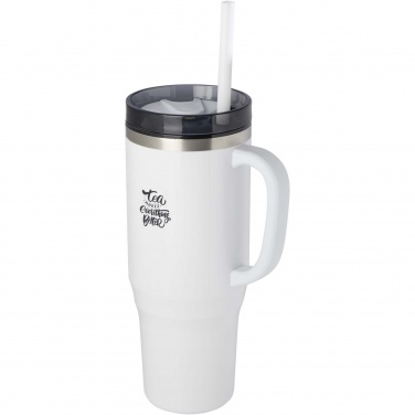 Logotrade promotional item image of: Melbourne 1200 ml RCS certified insulated tumbler with straw