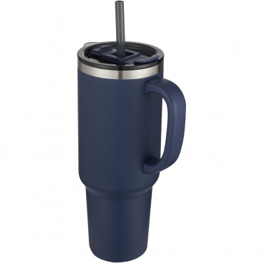 Logo trade promotional giveaway photo of: Sydney 1200 ml copper vacuum insulated tumbler with straw