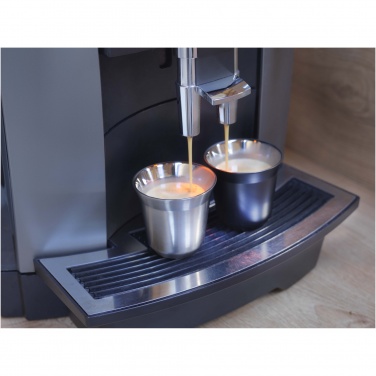 Logotrade promotional giveaway picture of: Duo 80 ml RCS certified stainless steel espresso cup set 