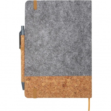 Logo trade business gifts image of: Veronica A5 hard cover notebook