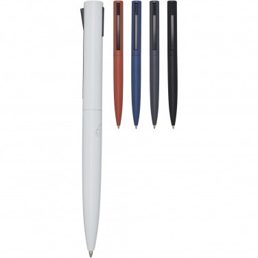Logo trade advertising products picture of: Juana recycled aluminium ballpoint pen