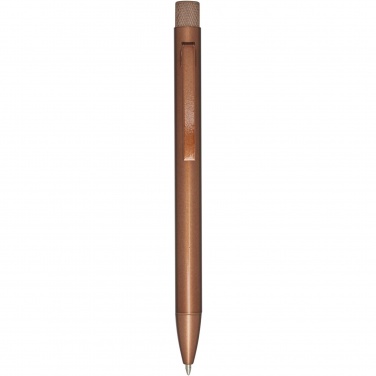Logo trade corporate gifts picture of: Beatriz recycled brass ballpoint pen