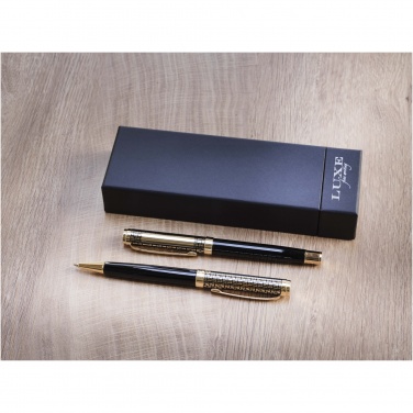 Logotrade promotional gift picture of: Legato ballpoint and rollerball pen set