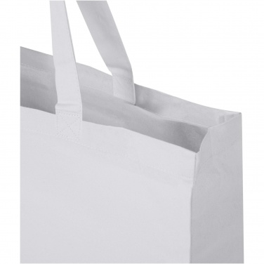 Logo trade promotional gifts picture of: Odessa 220 g/m² GRS recycled cotton large tote bag