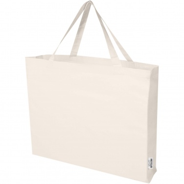 Logotrade promotional giveaway picture of: Odessa 220 g/m² GRS recycled cotton large tote bag